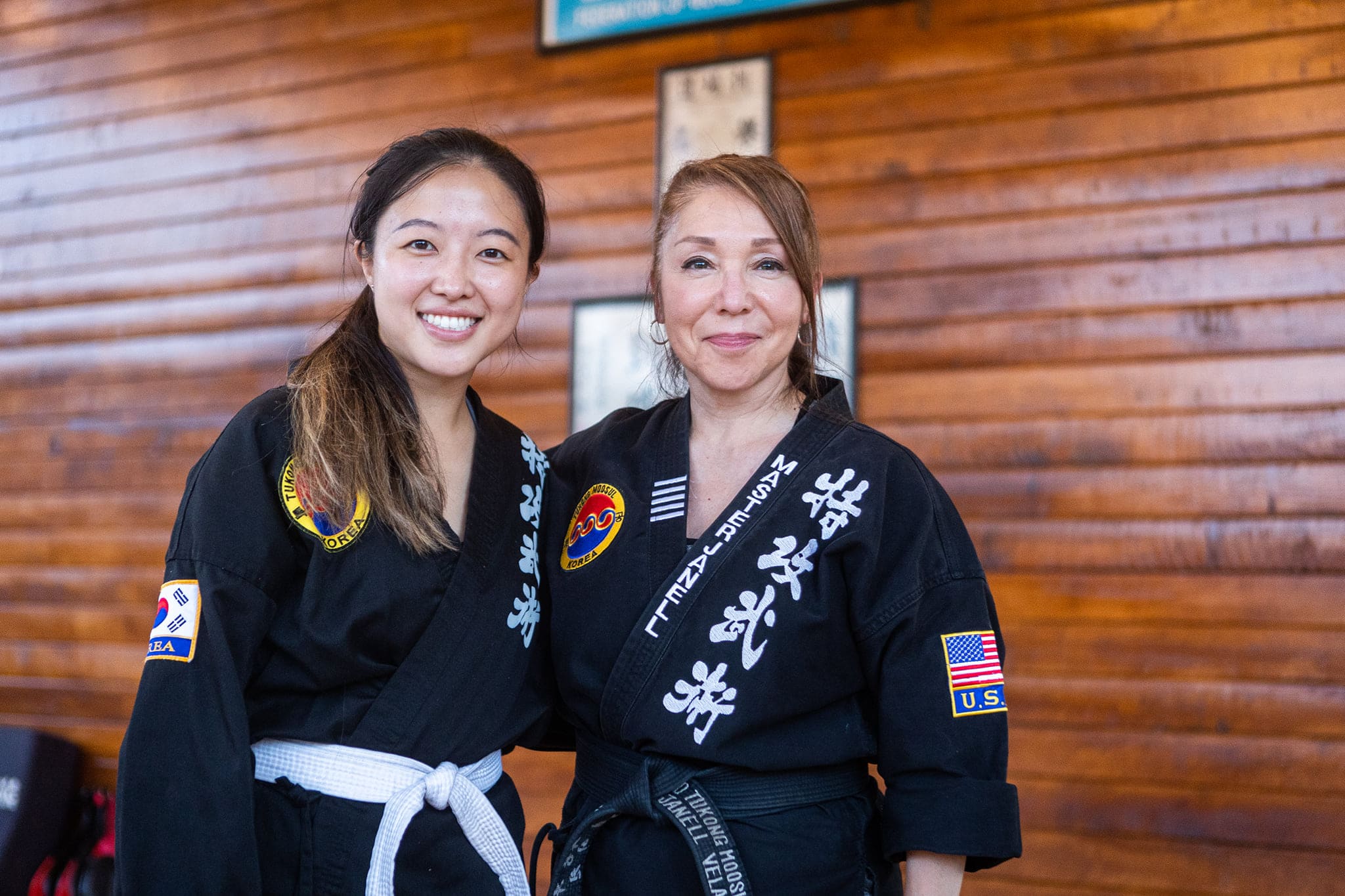 Master Janell and Hyejee