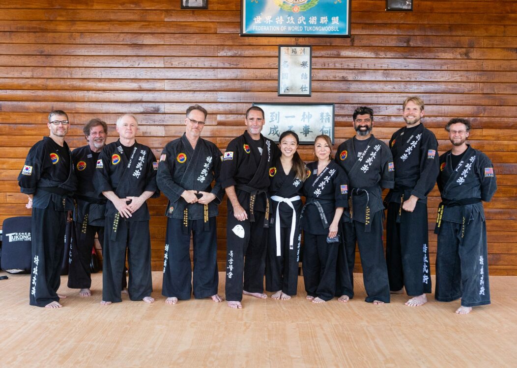 Belt test group photo